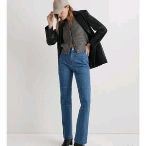 Madewell ’90s Straight Carpenter Jeans Women’s 29 Utility Casual Medium Cargo